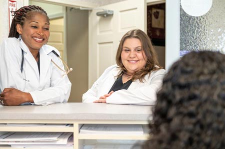 The office of Snellville office of St. Theresa's OBGYN